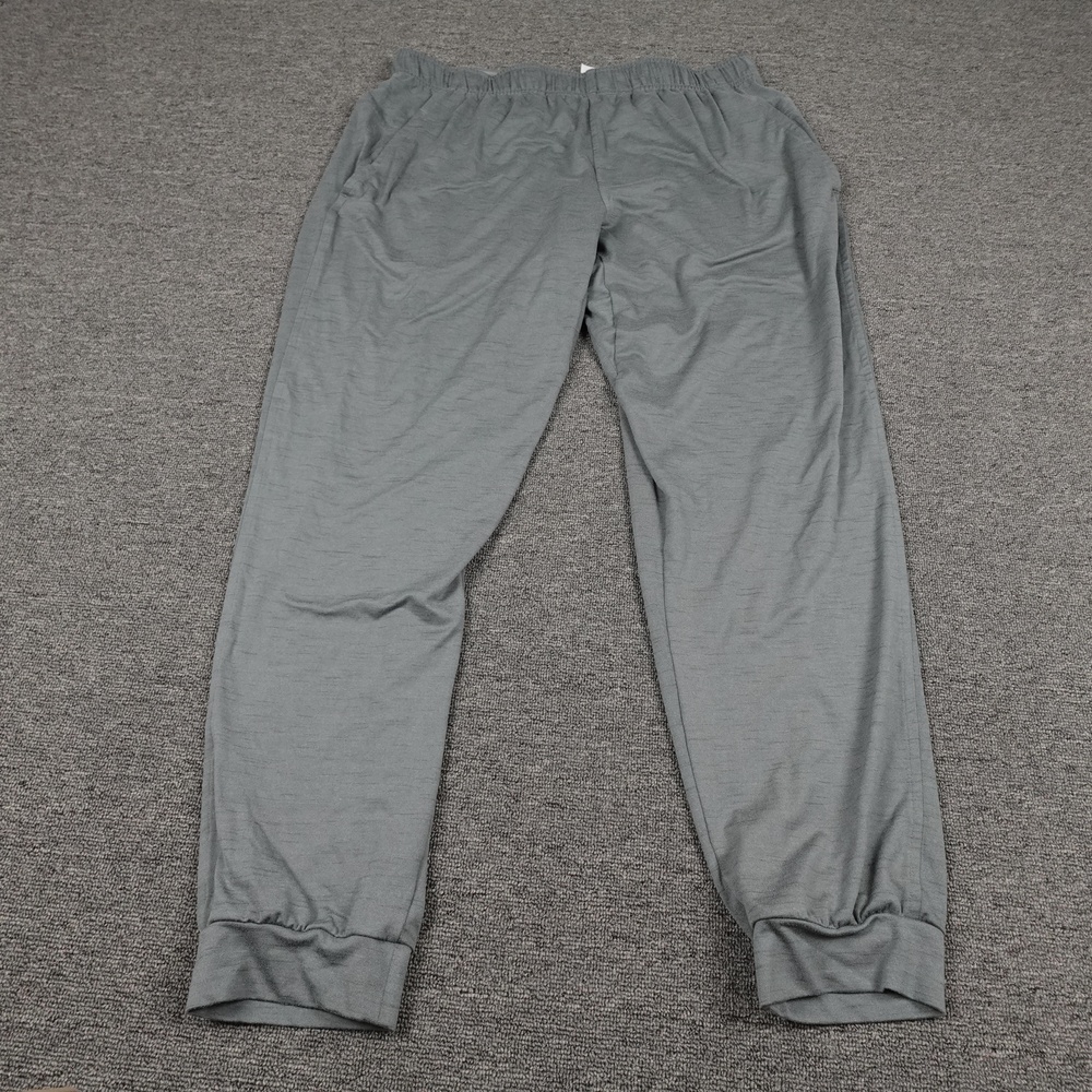 Nike Pants Mens XL 36x30 Gray Dri-FIT Jogger Standard Fit Running Athletic